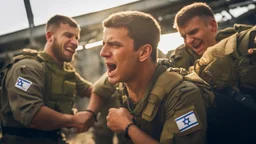 the Israeli soldiers cried