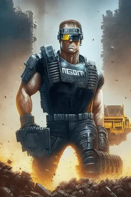 terminator super cop in excavator