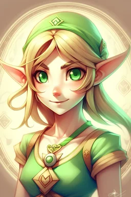 link from legend of Zelda, girly