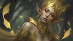 An Umbral Gold Elf