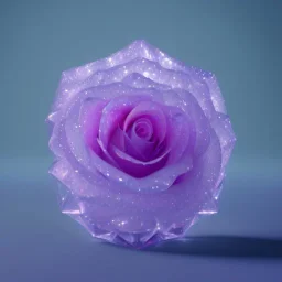 transparent multicolor crystal rose realistic,cinema lighting, unreal engine 5, cinema4d, octane render, hyperphotorealistic