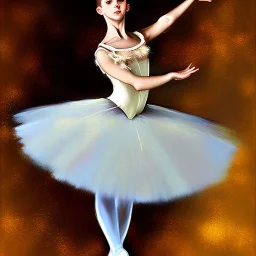 space marine as a ballerina painted by degas