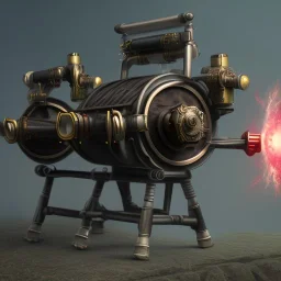 gatling gun