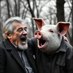 My father is my brother, scream like a pig