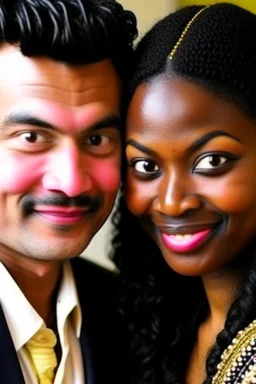 interracial couple( Indian wife and Nigerian husband)