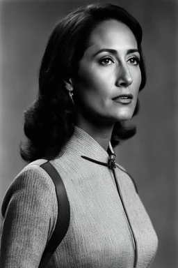 [Star Trek] Joan Baez in engineering underwear as a Bloodwine icon