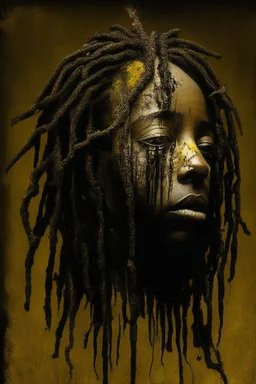 ethiopian dreadlock kintsugi face albumart