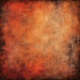 Hyper Realistic orange & red multicolor grungy rustic texture with vignette effect