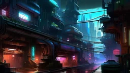 a digital artwork depicting a futuristic cyberpunk steampunk cityscape, industrial revolution, neon lights, dystopian atmosphere, mechanical gears, retro-futuristic technology, bustling crowded streets, towering buildings, advanced robots, steam-powered machinery, dark and moody, immersive atmosphere, vibrant colors, hi-tech gadgets, futuristic fashion, detailed textures, digital painting, 4k resolution, trending on artstation.