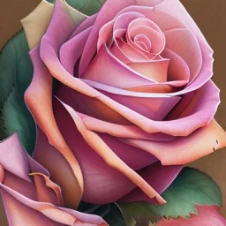 watercolor, roses