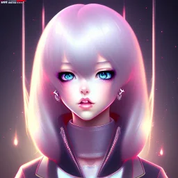 soudland anime girl portrait,