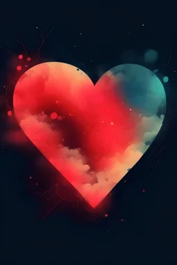 asthetic love heart