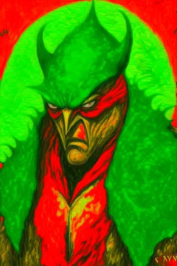 Spawn as painted by Van Gogh