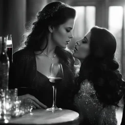 I could feel hot flames of fire roaring at my back As she disappeared, but soon she returned In her hand was a bottle of wine In the other, a glass She poured some of the wine from the bottle into the glass And raised it to her lips And just before she drank it She said