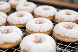 powdered donuts