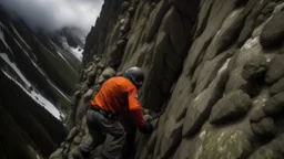 Les gorges s'étendaient devant lui, sauvages et escarpées