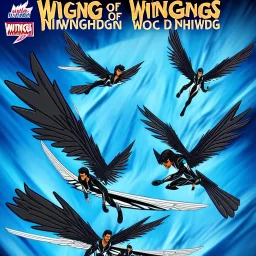 wings of fire book series icewing nightwing hybrid with no wings