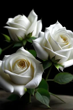 Dos rosa blancas mi incondicional