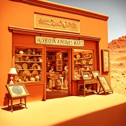 Antiques shop on Mars.