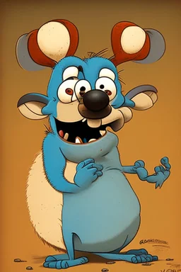 "ren and stimpy" style koala