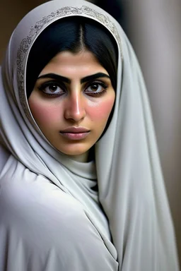 sad Iranian beautiful woman