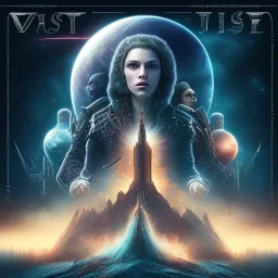 Capa de disco baseada no filme "The Vast of Night".