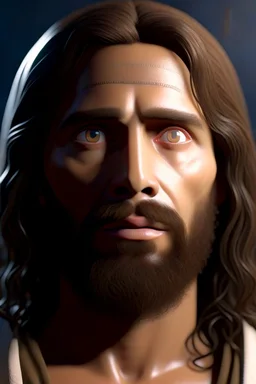 Jesus, realistic, each unique, front face full view, 8k, uhd