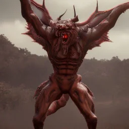 demon sin of wrath, humanoid