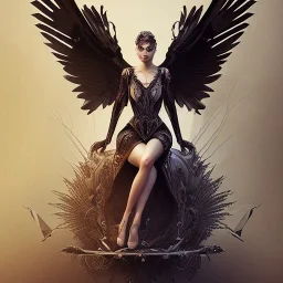 queen of crows wings throne