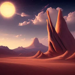 Extraterrestrial desert