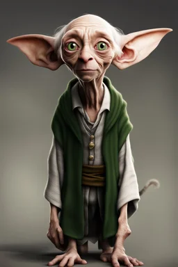 Dobby as an old man elf