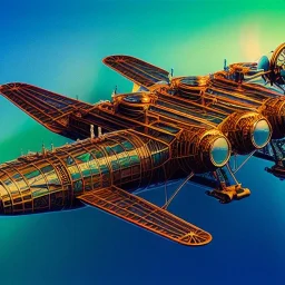 fullbody Drawing of 'sketch of Steampunk Air Vehicles',intricate detail,andrea bonelli,Kilian Eng,Ohrai,evan lee,Aleksandr Sidelnikov,KyuYong Eom,three quarters frontal aerial view,toned colors,16k