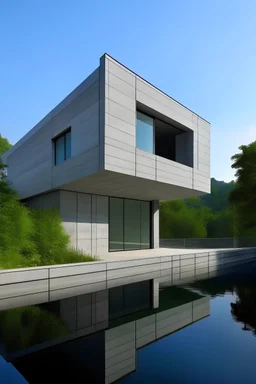 Casa mínimalista estilo Tadao ando