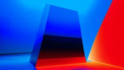 Superficie bidimensional que ajusta sus gradientes como si detectara tensiones internas, generando planos sensibles que se expanden y contraen; estética entre Albers y Turrell.