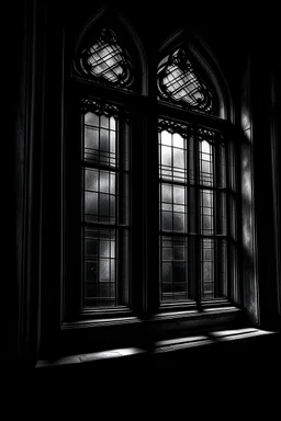 window, gothic, darkness