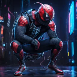 Fhoto full body, reality, Raw, the animal snail as cyberpunk spiderman costum, digital art, intricate details, powerful composition, captivating, , trending on artstation, sharp focus, studio photo, intricate details, highly detailed, by addie_digi