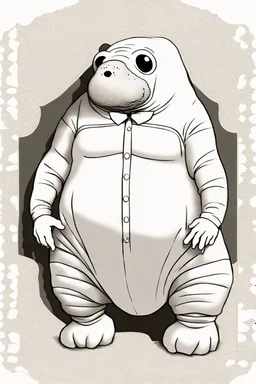 Tardigrade in a tuxedo