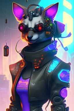 Cyberpunk animals