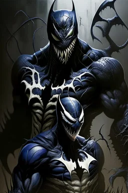 Batman with venom