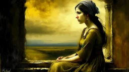 woman. Alvazovsky