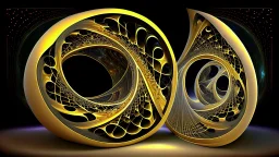 hyperreal complex geometry hyperboloid multiverse galaxy gigantic Möbius strip quantum infinite recursive golden ratio fractal supradimensional extrasolar system