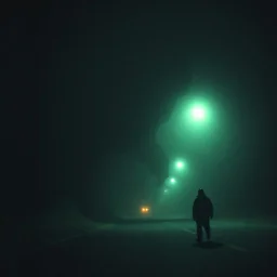The atmosphere is eerie, suffocating, and raw, with the feeling that the camera operator is witnessing something forbidden and legendary — a colossal being that has been hiding for ages, suddenly revealed. The video must feel authentic and unpolished — like amateur footage captured in real time. Prioritize pixelation, color noise, digital compression artifacts, motion blur, and the unsettling atmosphere of being near a gigantic shadow-creature at night. Do not stylize or modernize.