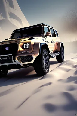 Bugatti G-Class Fusion, Photorealistic, 4K