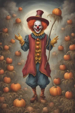 Haunted Harvest with Clown