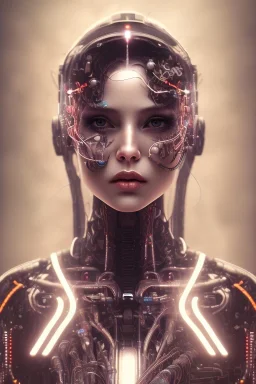 cyberpunk, head, cry women, portrai, face cry, perfect eyes, tron, cyborg, robot, cyborg, seven , perfekt, real, dream, hr giger