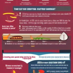 Eating fast food causes erectile dysfunction. Illustrate this in an info graphic