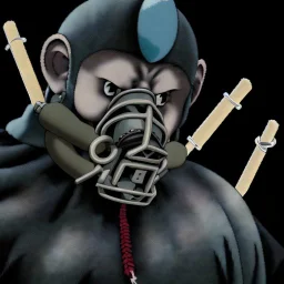 Ape earing Bane mask