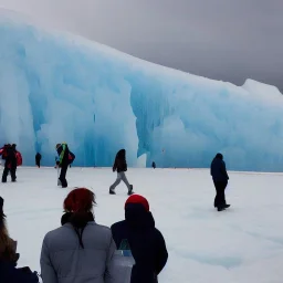 OUTSIDE THE ICE WALL