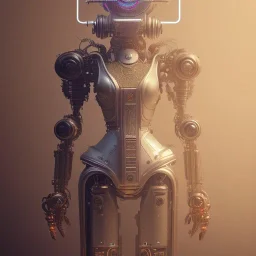 composition,portrait painting of a steampunk robot,steampunk center, ultra realistic, concept art, intricate details, eerie highly detailed, shiny, smooth, studio quality, octane render, Surrealism, Triadic colour scheme,glow-stick, ambient lighting,nightclub lighting, polaroid, 100mm, --ar 1:1 --v4