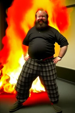 Scottish fat bastard pants on fire